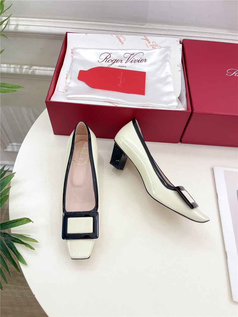 Roger Vivier Belle Vivier Pumps 4.5cm Multicolour Patent Leather