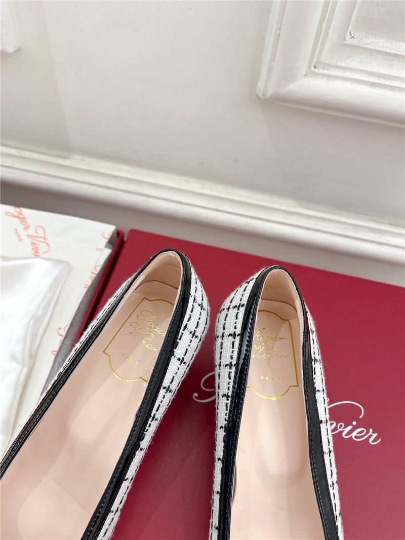 Roger Vivier Belle Vivier Pumps 4.5cm Multicolour Patent Fabric