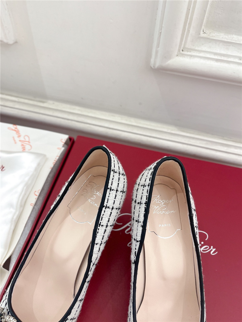 Roger Vivier Efflorescence Pumps 35mm in Multicolour Tweed