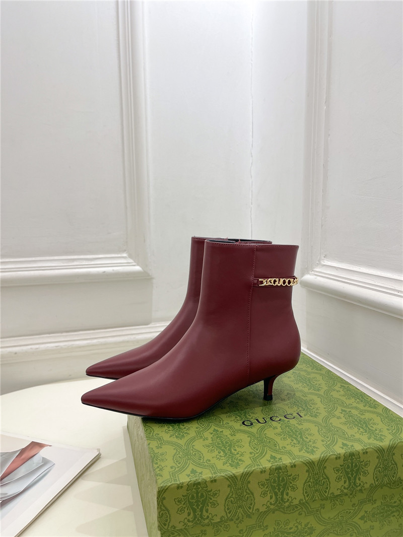 Gvc*1 signoria 40mm burgundy ankle boot