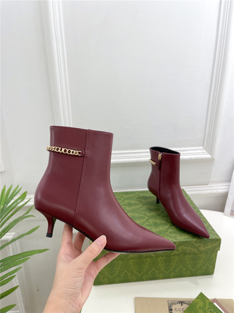 Gvc*1 signoria 40mm burgundy ankle boot