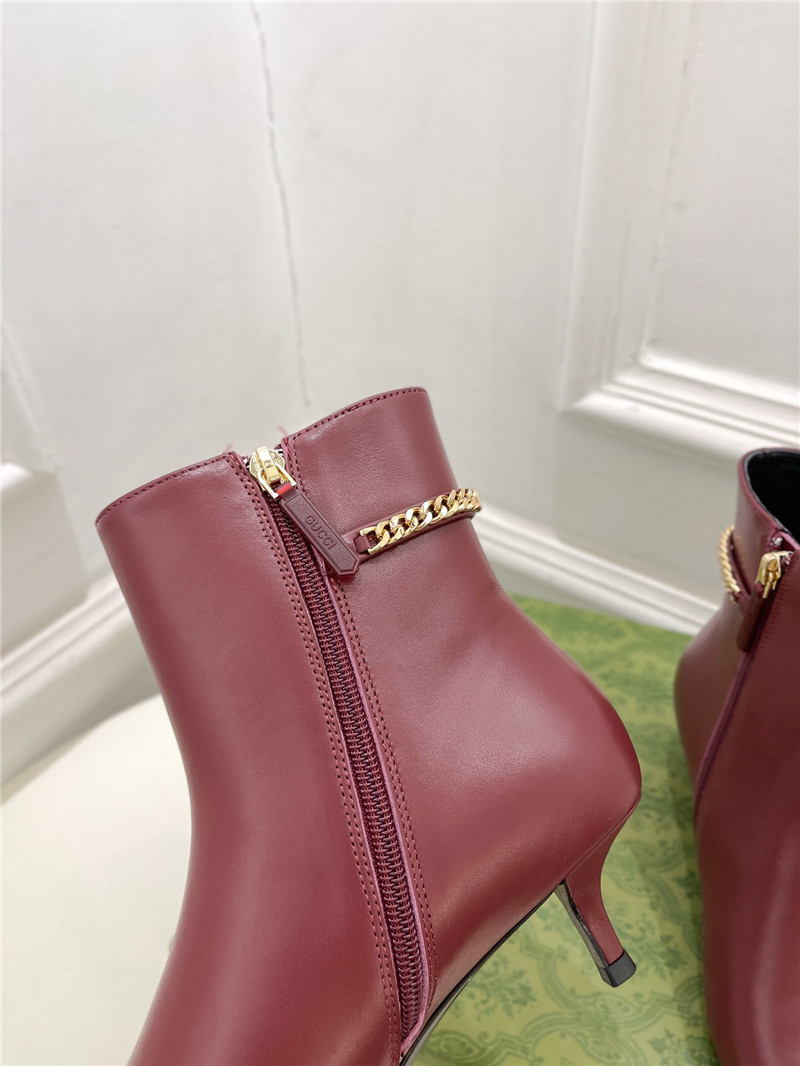 Gvc*1 signoria 40mm burgundy ankle boot