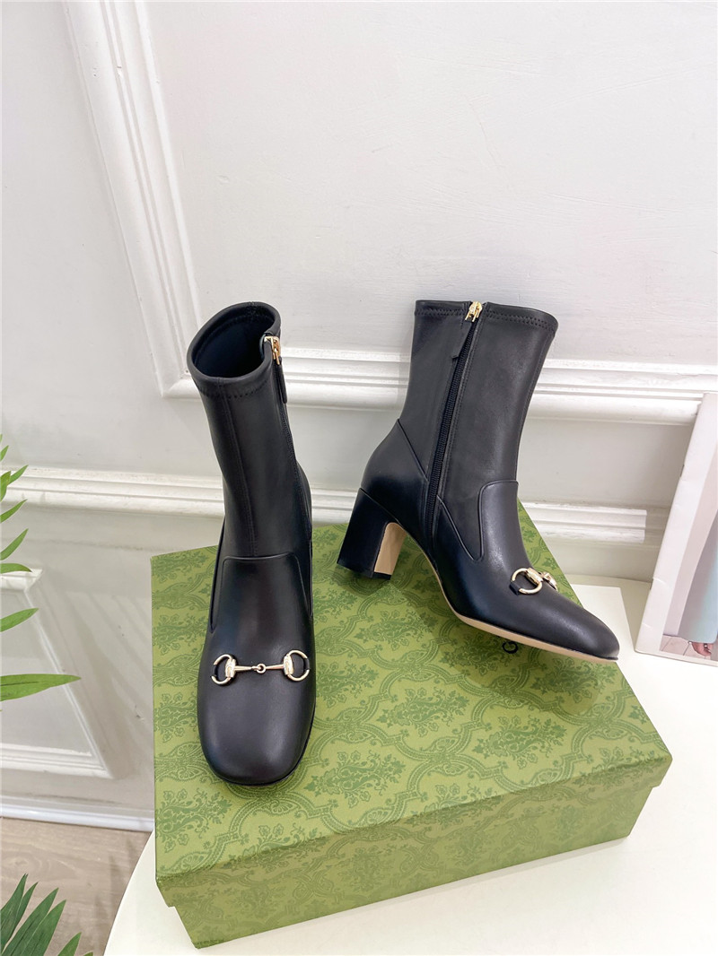 Gvc*1 lady horsebit ankle boots