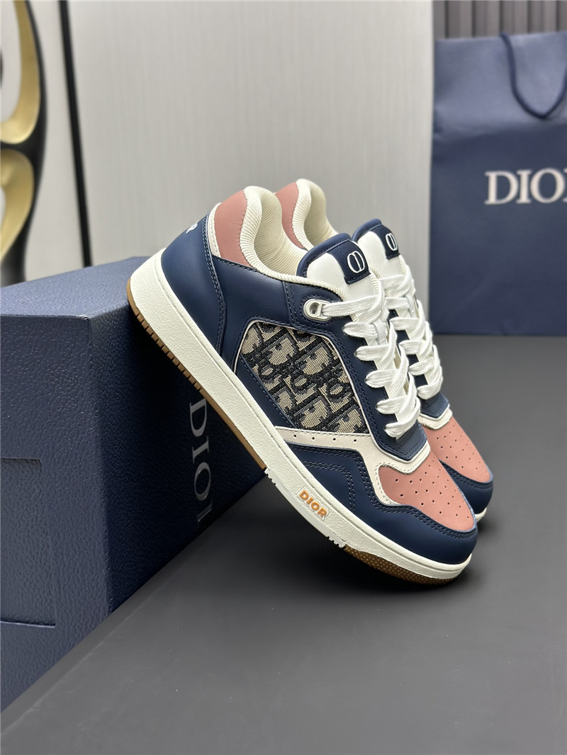 D10r b27 low blue/cream sneakers