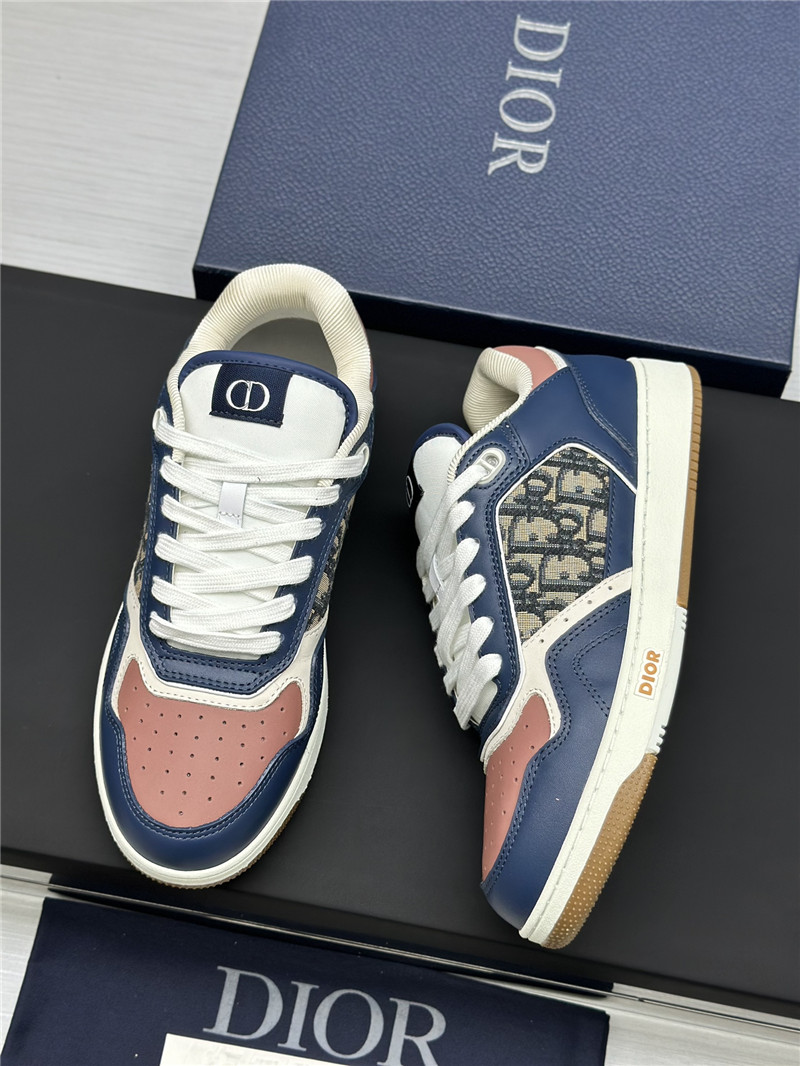 D10r b27 low blue/cream sneakers