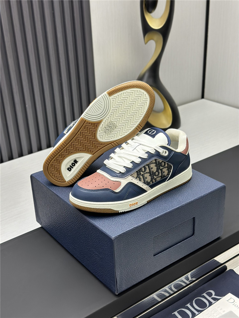 D10r b27 low blue/cream sneakers