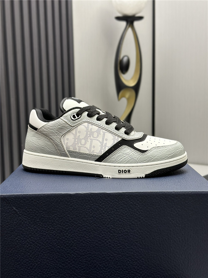 D10r b27 low-top sneakers gray white