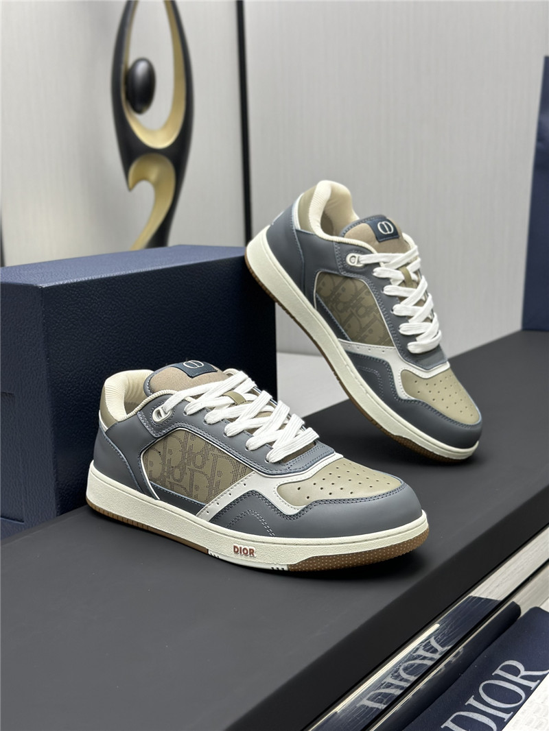 D10r b27 low-top sneakers gray beige