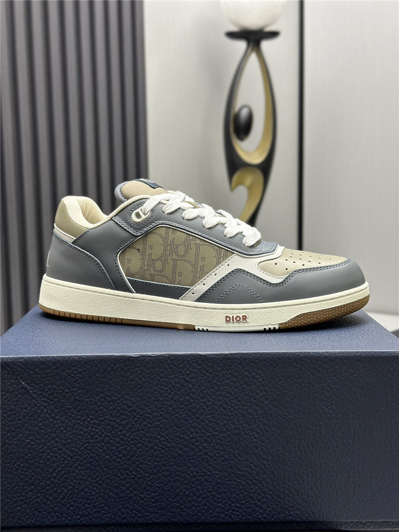 D10r b27 low-top sneakers gray beige