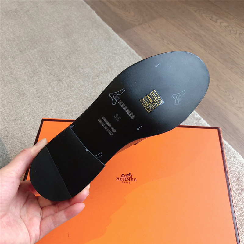 H**me5 h cut-out kennedy loafer in natural calfskin