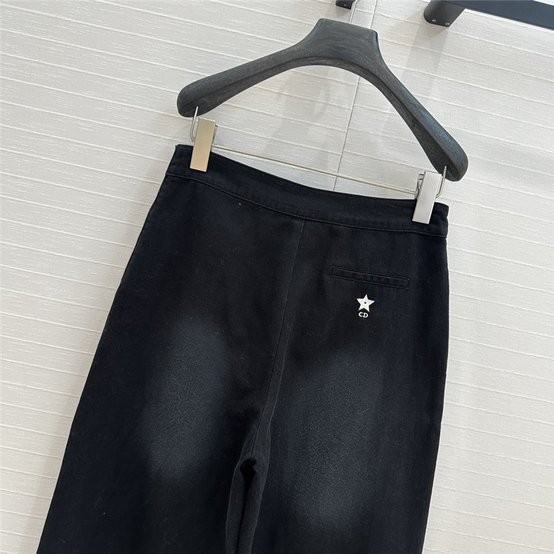 D10r high waist straight jeans