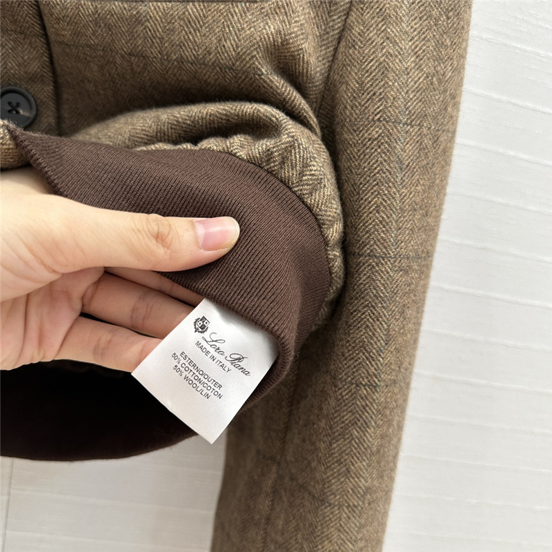 L0r0 P1ana retro check suit