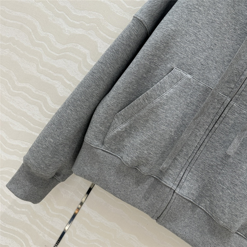 Gvc*1 hooded sweatshirt jacket