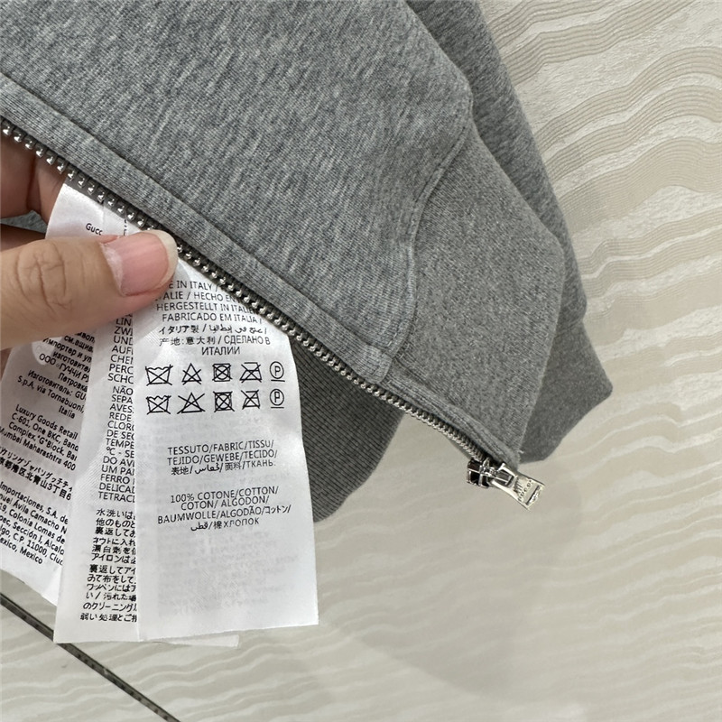 Gvc*1 hooded sweatshirt jacket