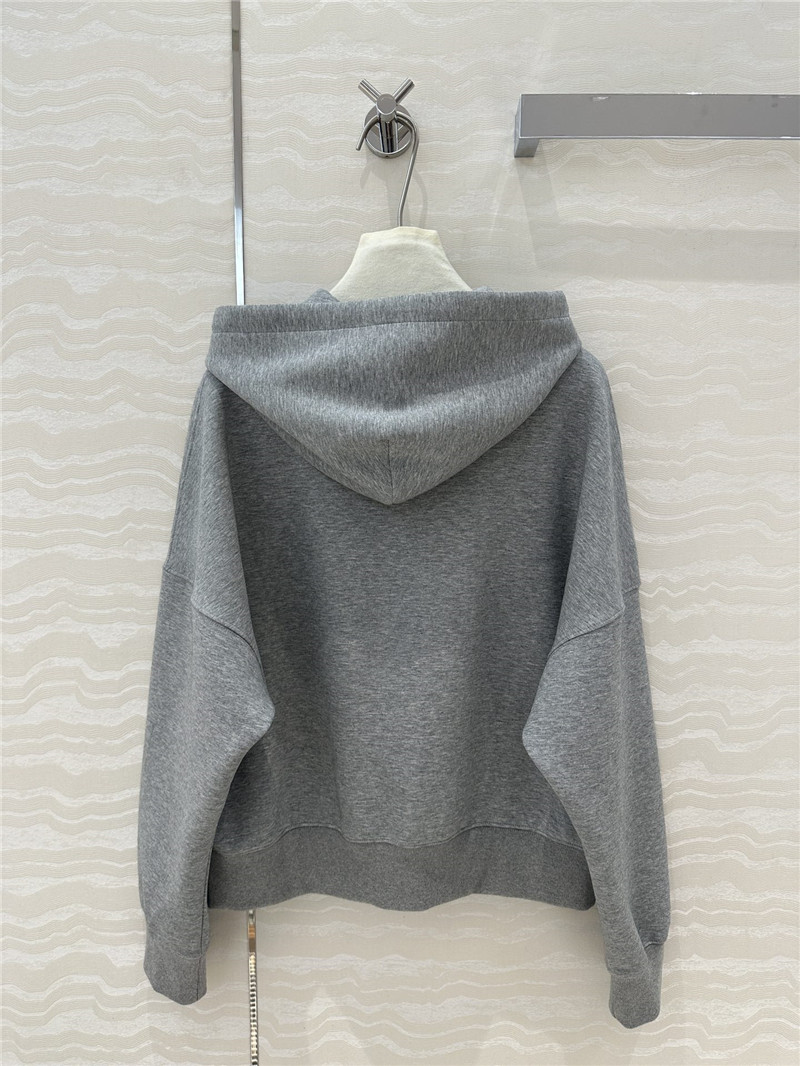 Gvc*1 hooded sweatshirt jacket