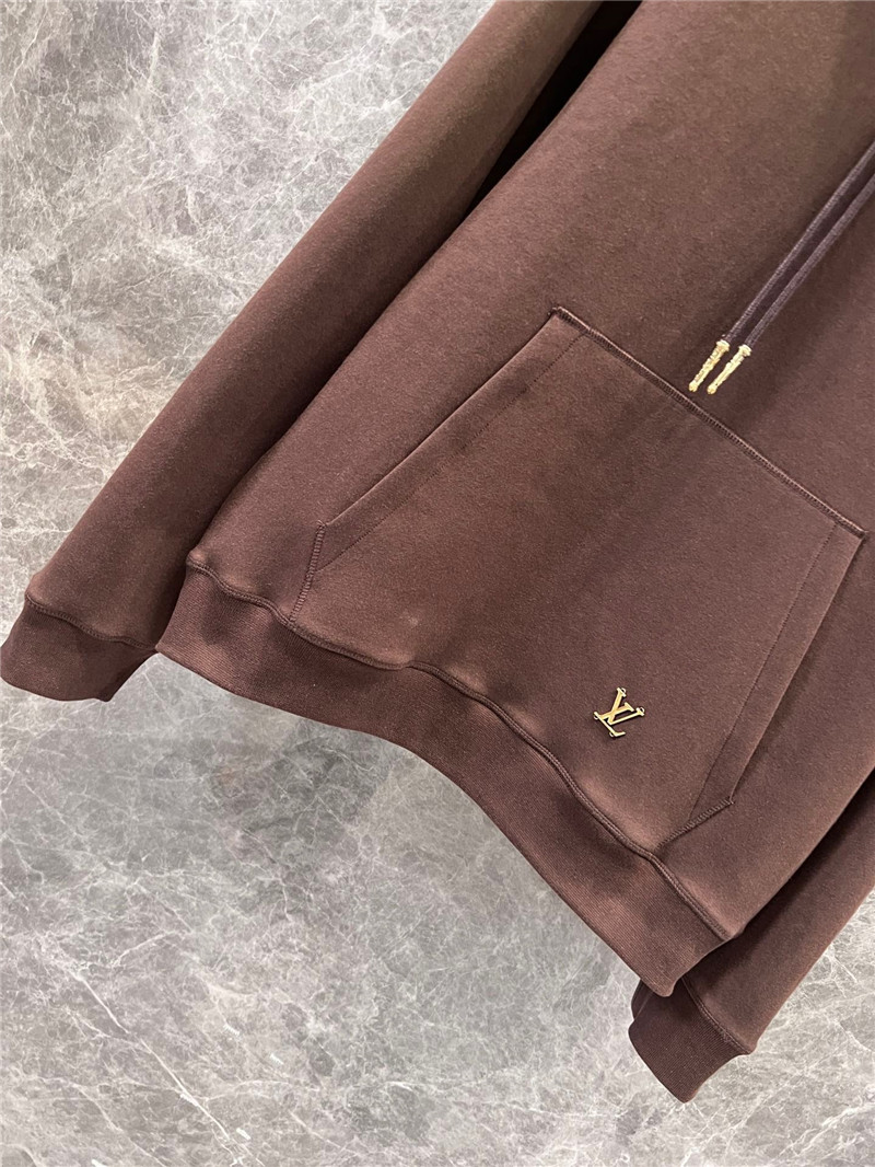 l0vis Vvtt0n embellished brown hoodie