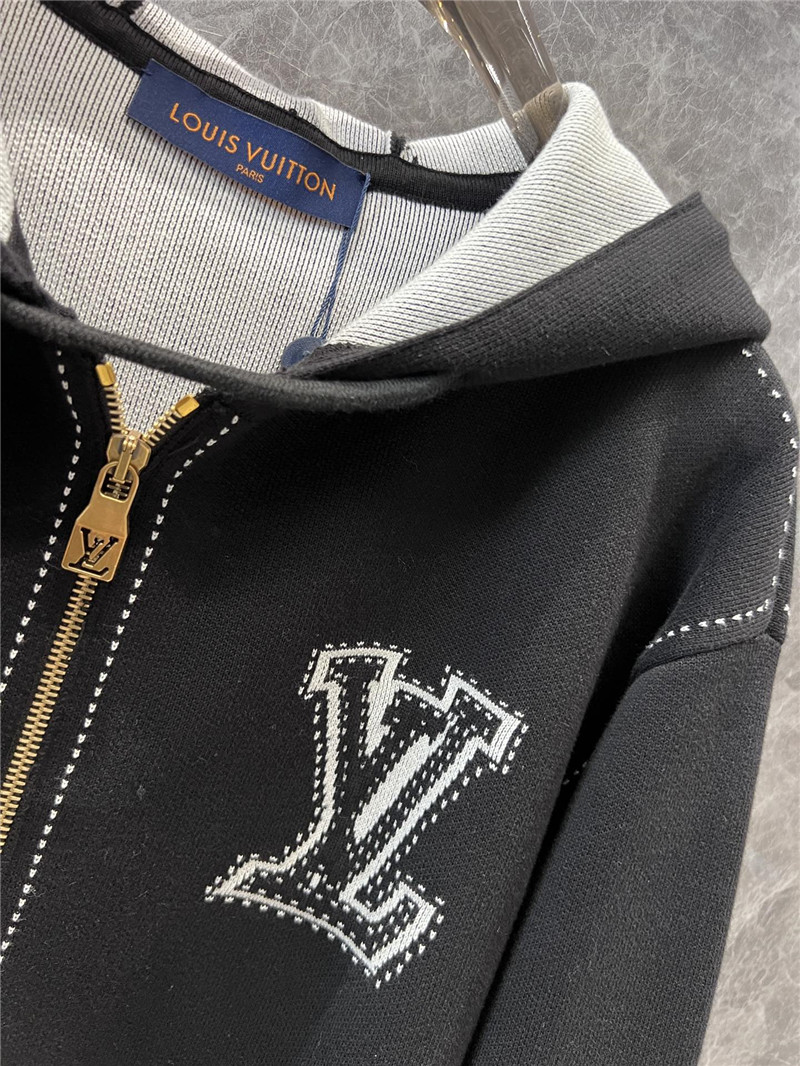 l0vis Vvtt0n lv hooded cardigan jacket