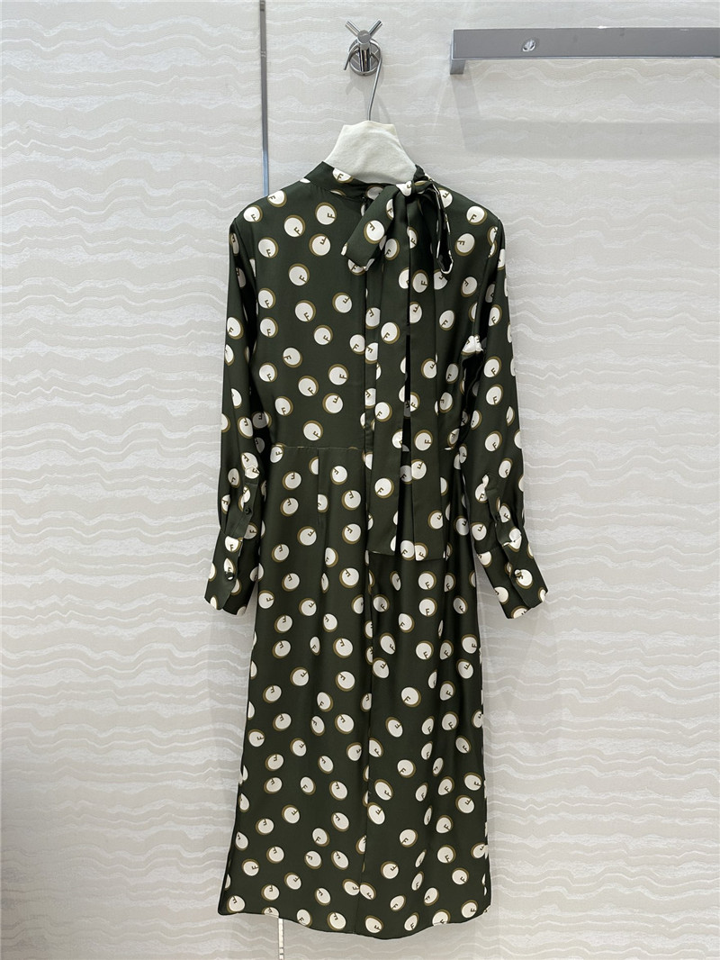 F**di silk maxi dress