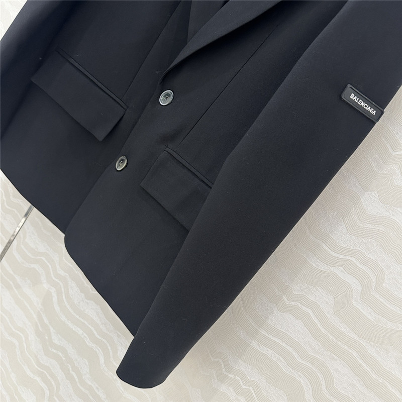 Ba1en*iaga wool oversized suit