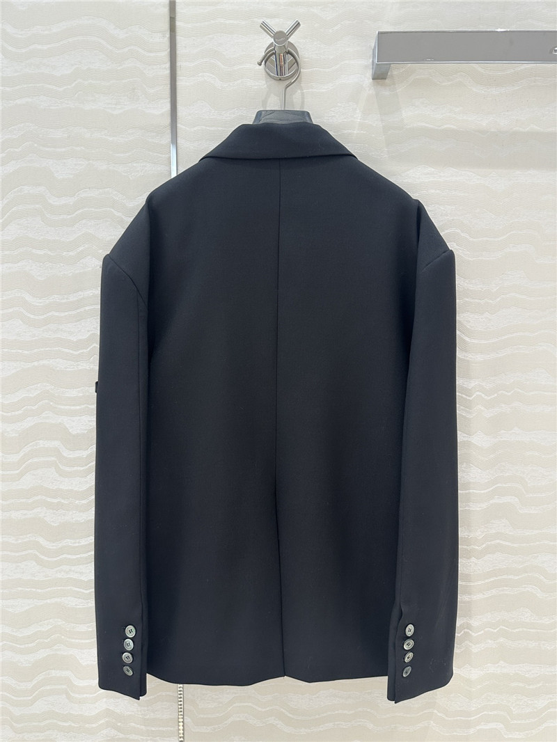 Ba1en*iaga wool oversized suit