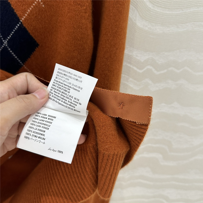 Miu Miu Tobacco Cashmere Cardigan Brown