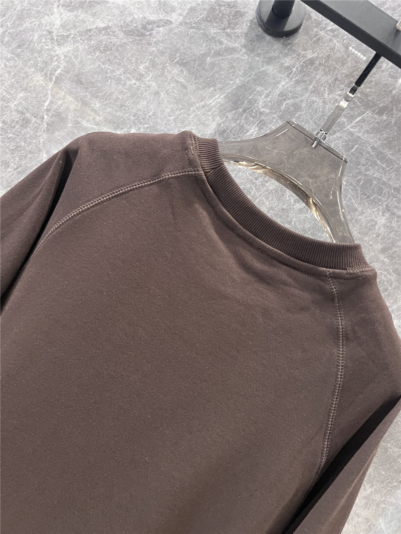 Ce1i*e triomphe fleece sweatshirt brown