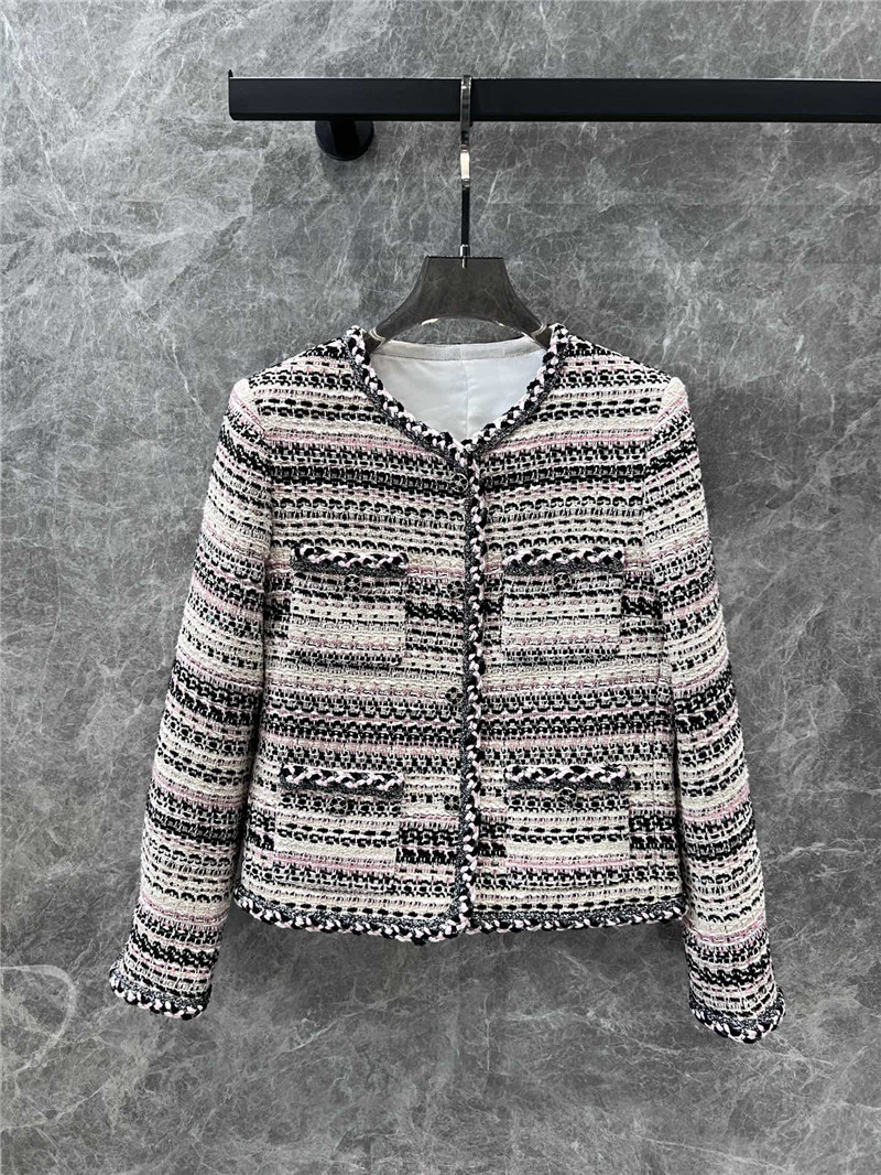Ch**el woven tweed coat