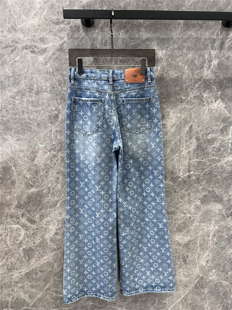 l0vis Vvtt0n lv washed denim trousers