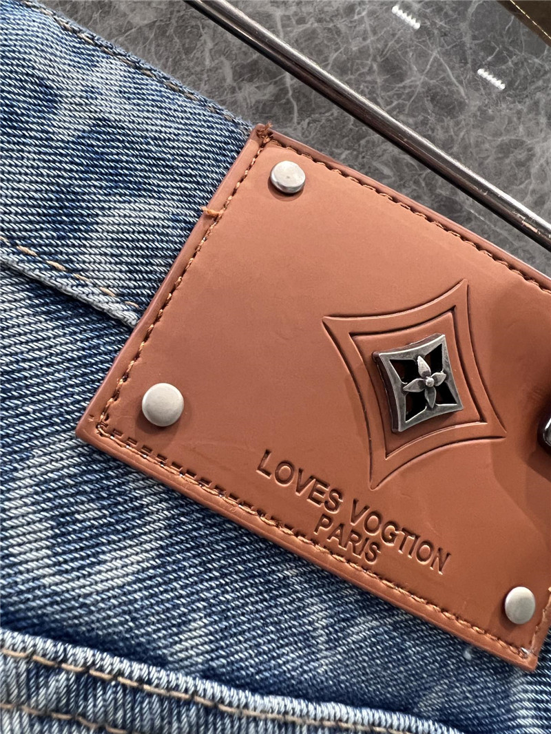 l0vis Vvtt0n lv washed denim trousers