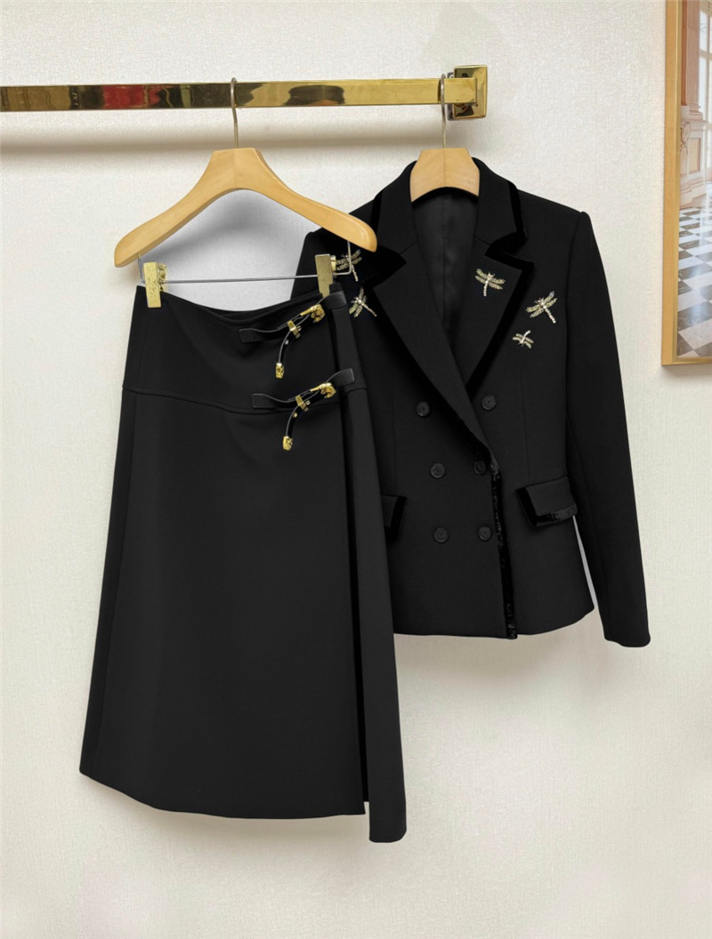 d10r embroidered D1am0nd jacket