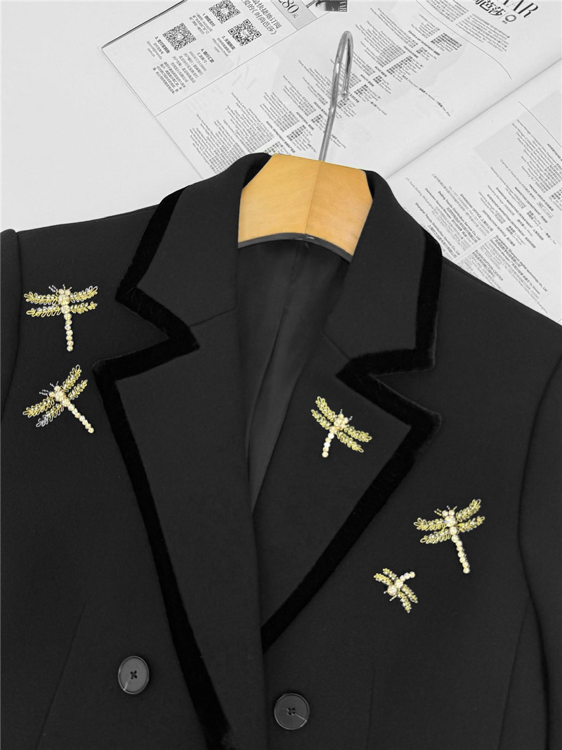 d10r embroidered D1am0nd jacket