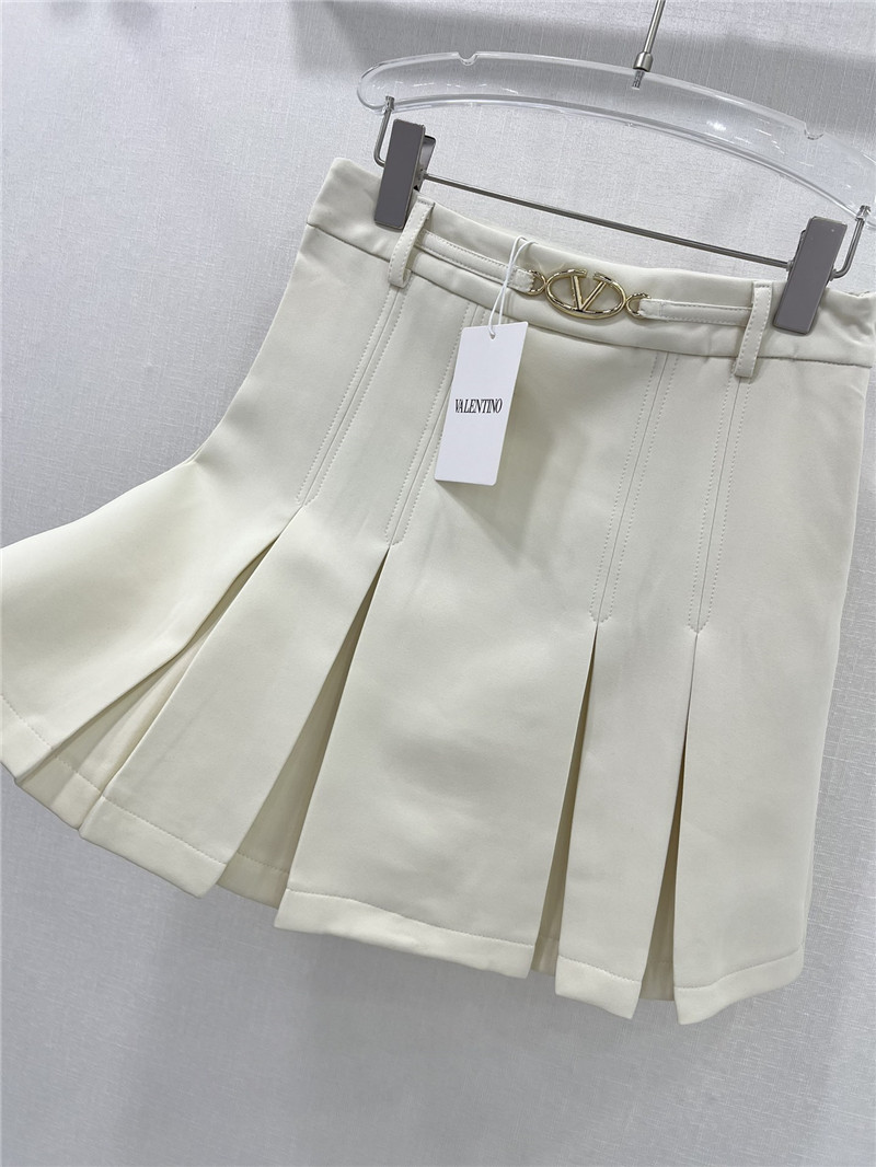 Va1e*ntin0 vintage pleated skirt