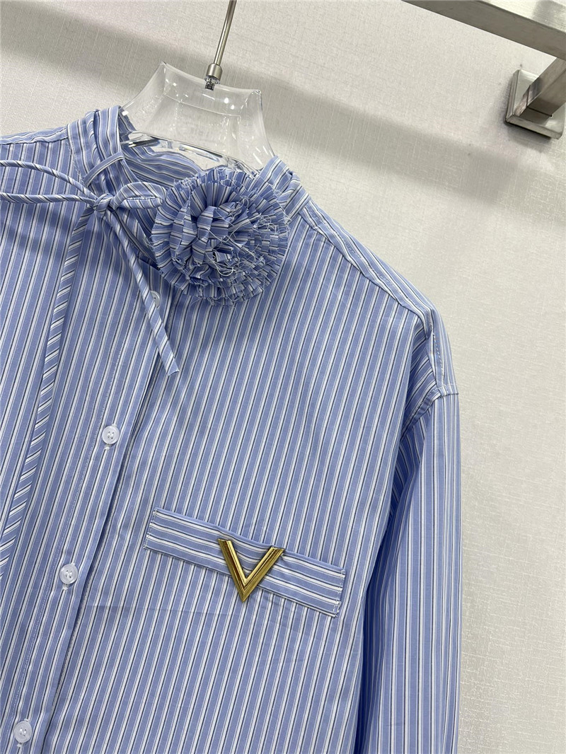 Va1e*ntin0 striped shirt