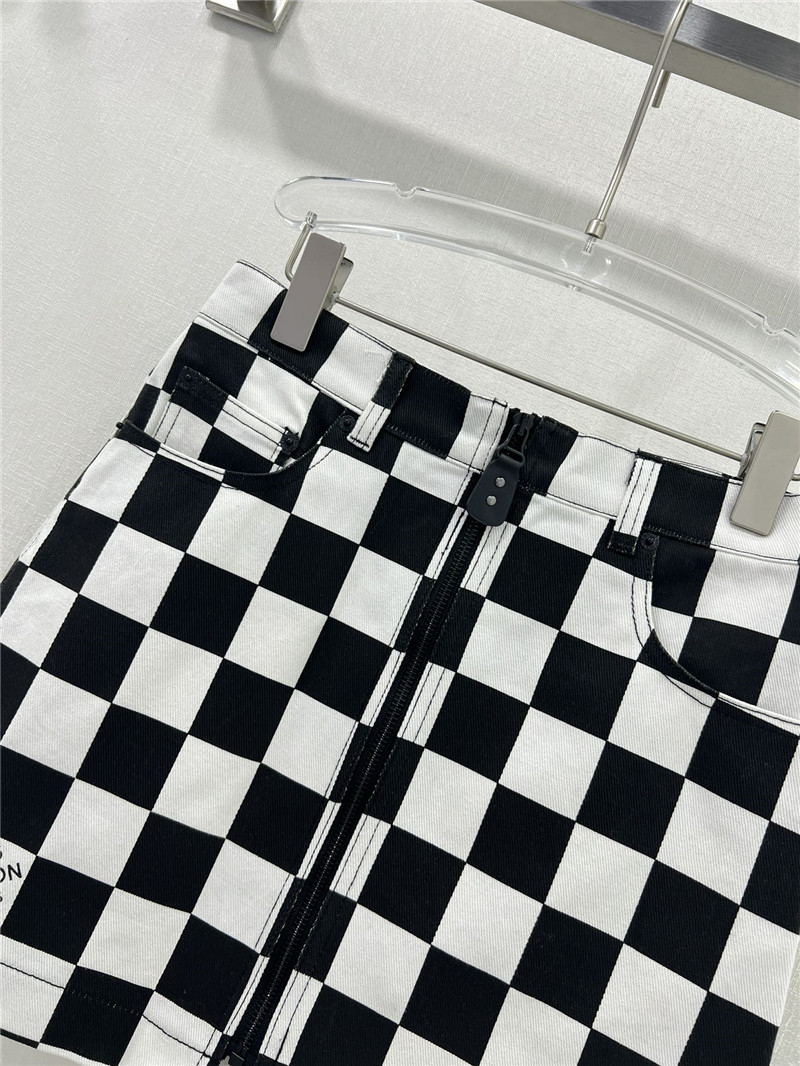 l0vis Vvtt0n lv denim skirt