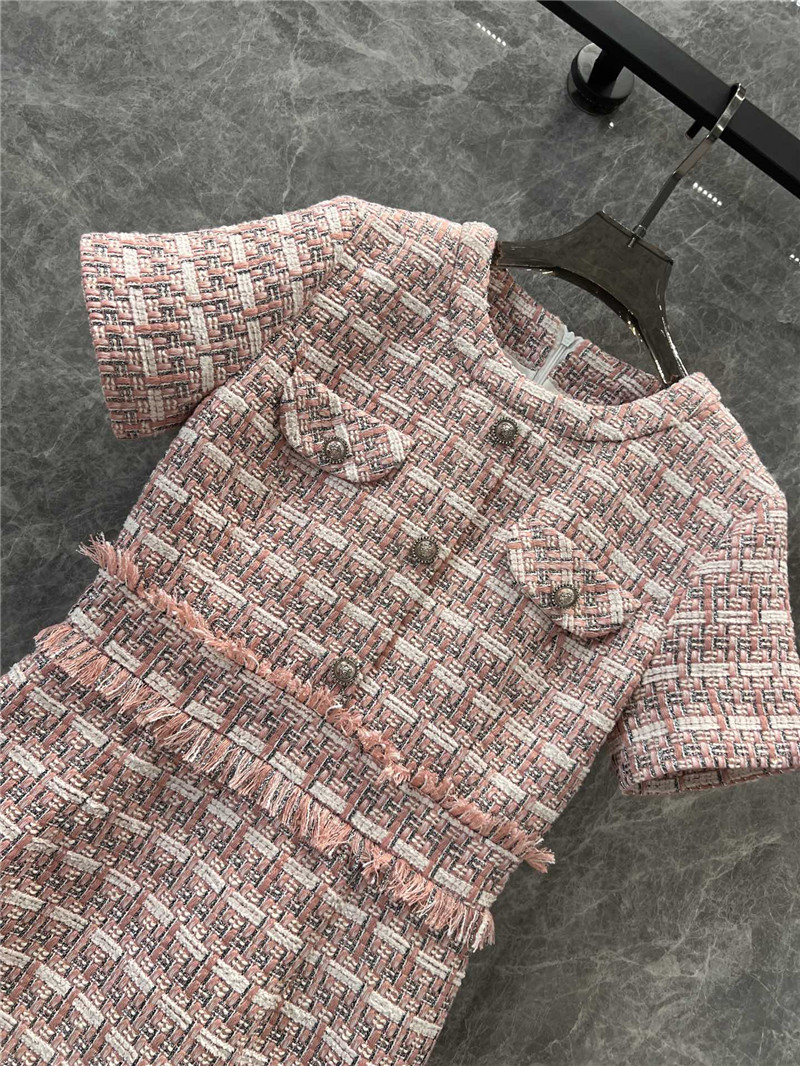 Ch**el short sleeve floral dress