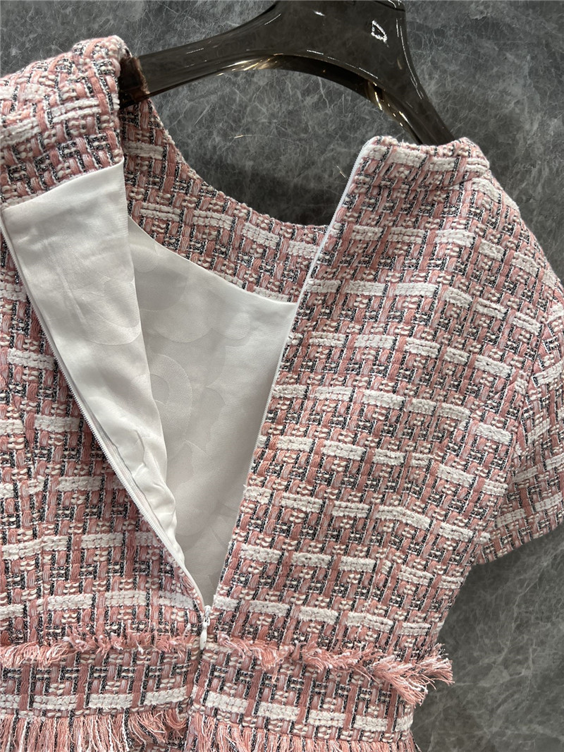 Ch**el short sleeve floral dress