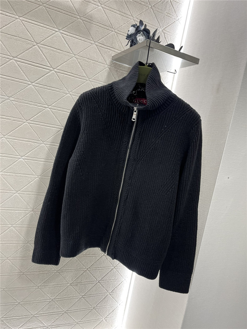 Gvc*1 zipper sweater jacket