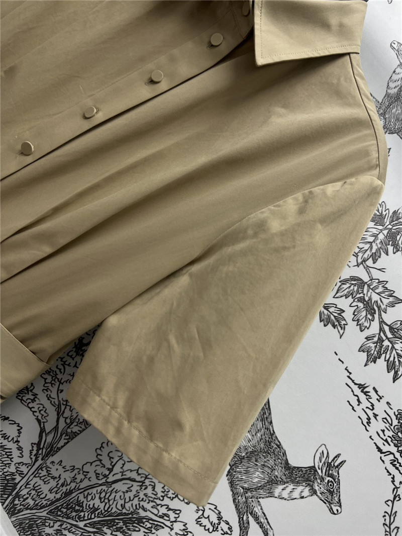 Va1e*ntin0 khaki short sleeve shirt dress