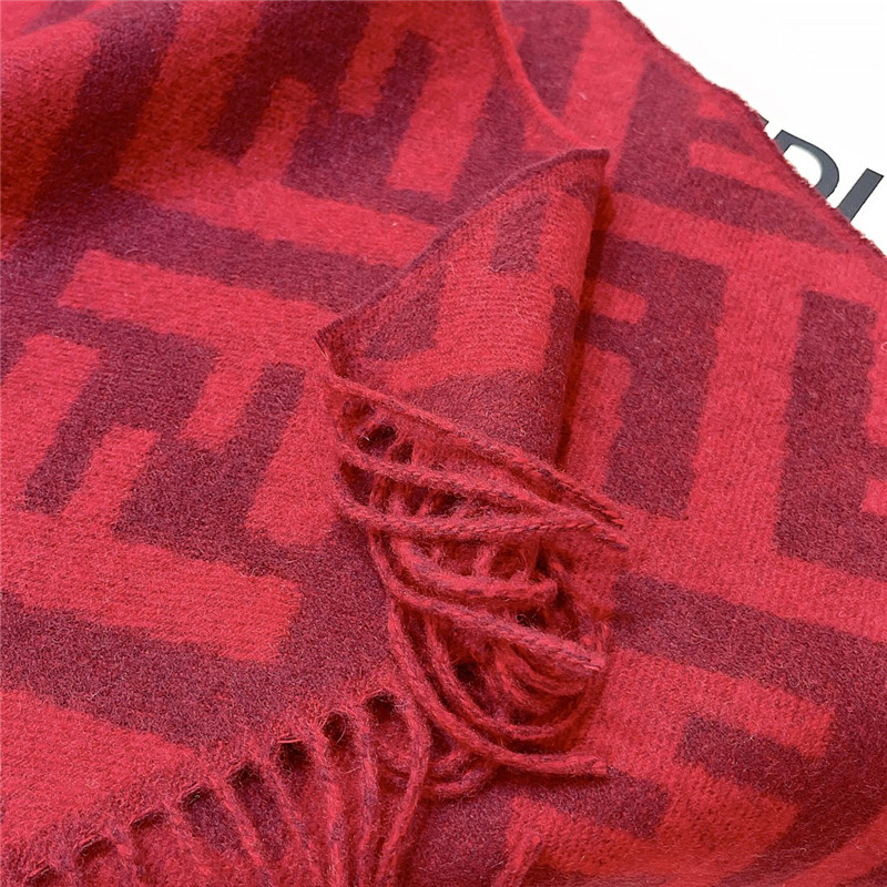 F**di cashmere scarf shawl