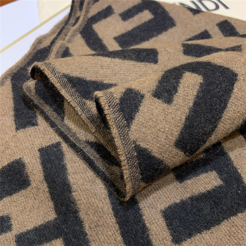 F**di cashmere scarf shawl