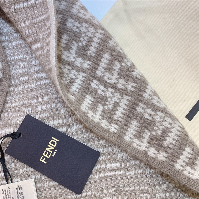 F**di soft cashmere scarf