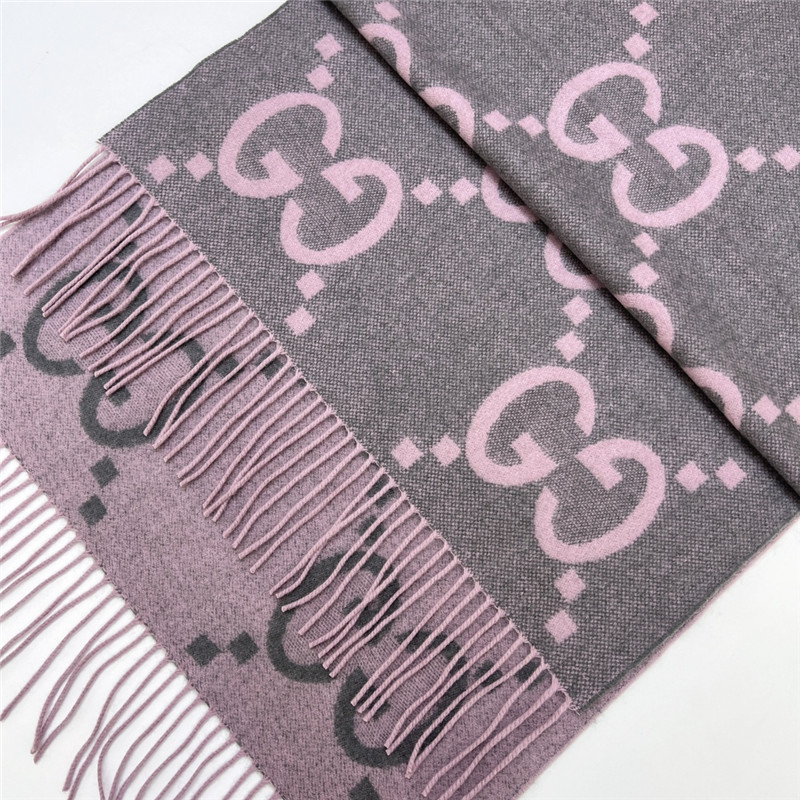 Gvc*1 cashmere jacquard scarf