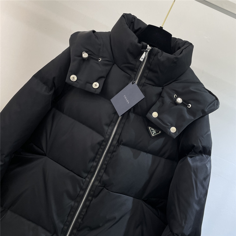 Pra*a hooded down jacket