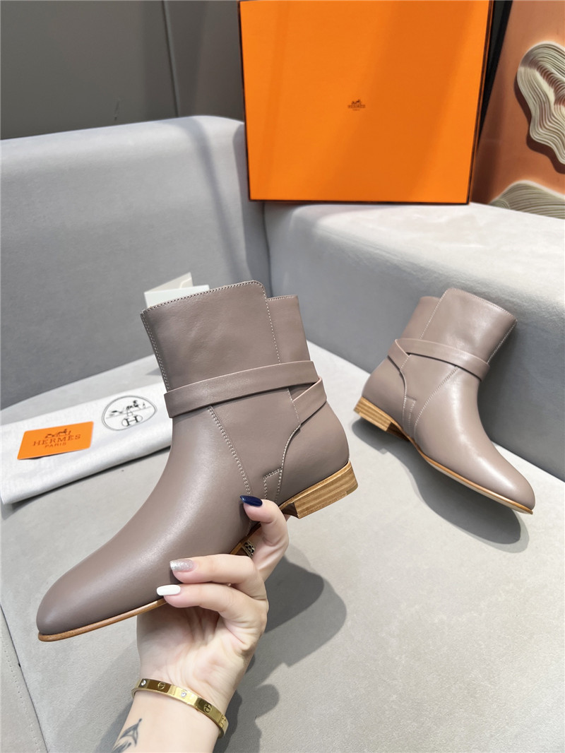 H**me5 neo gray women’s ankle boots