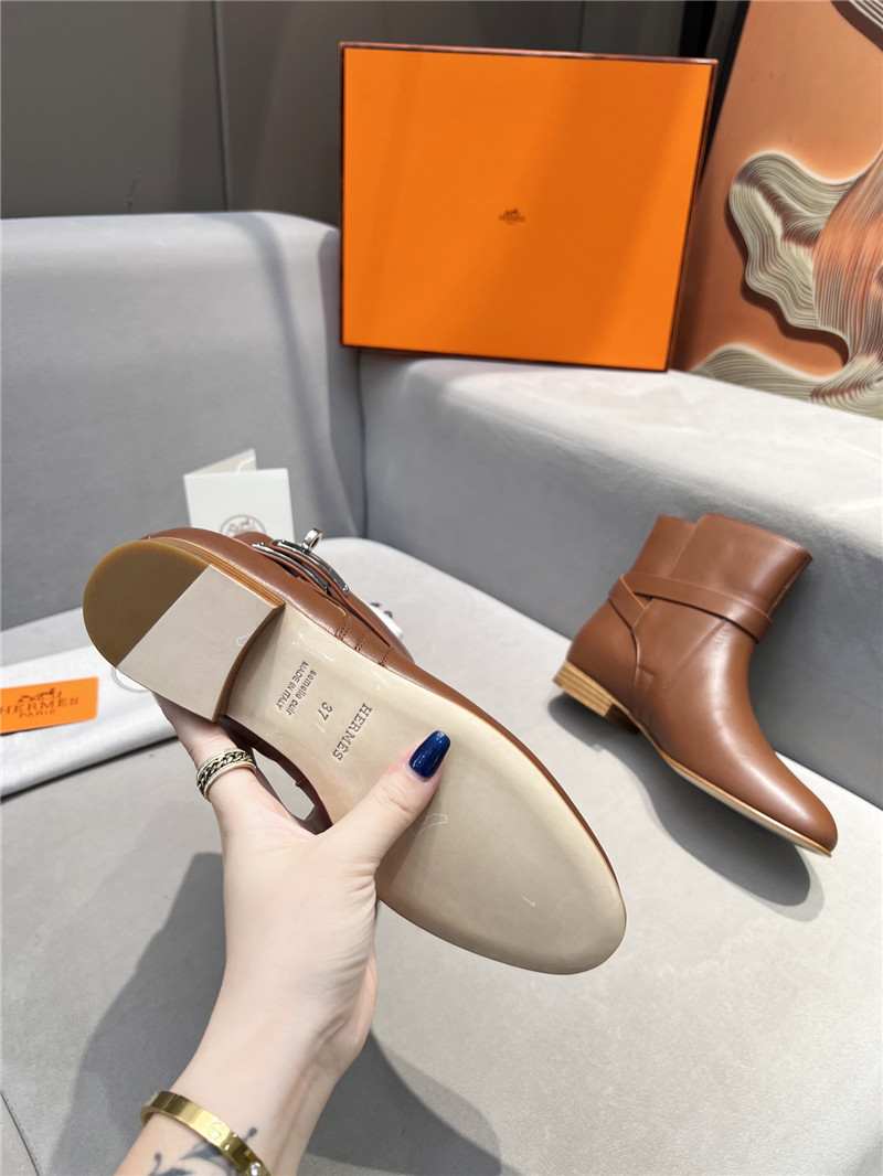 H**me5 neo brown women’s ankle boots