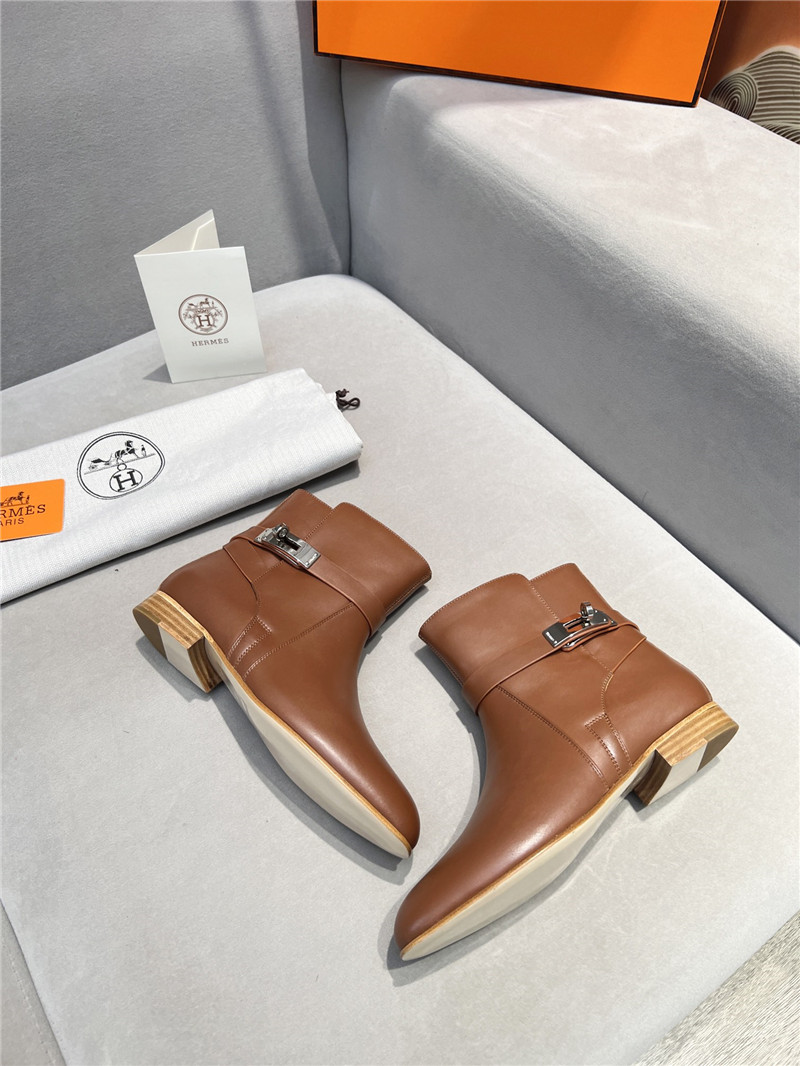 H**me5 neo brown women’s ankle boots