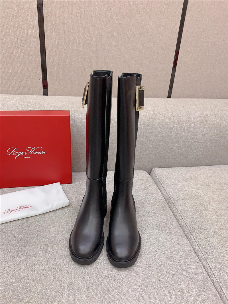 Roger Vivier Viv Rangers Knee-High Boots