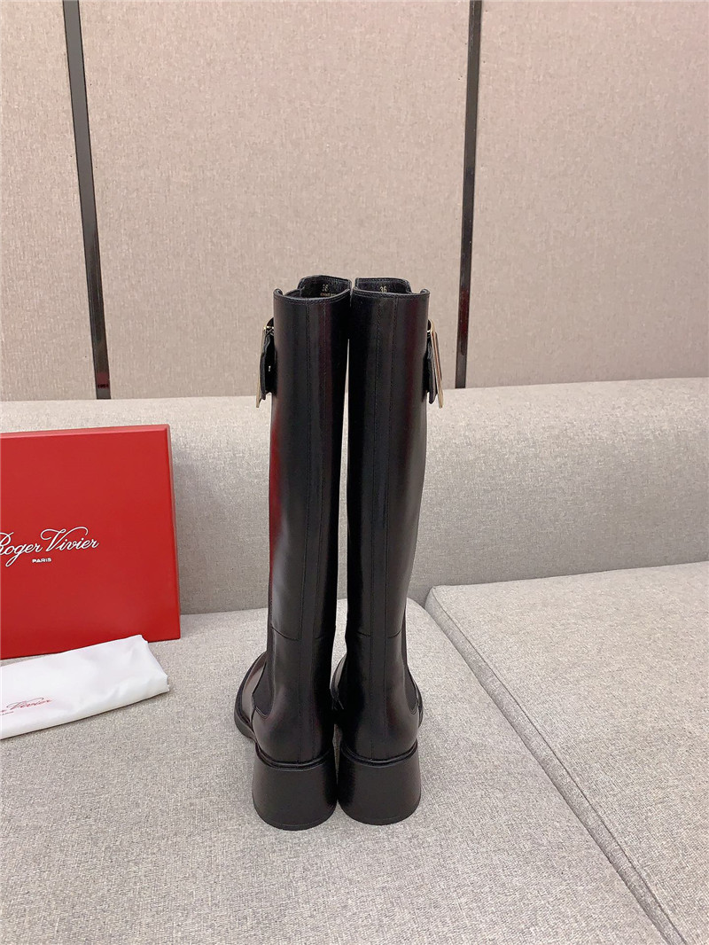 Roger Vivier Viv Rangers Knee-High Boots