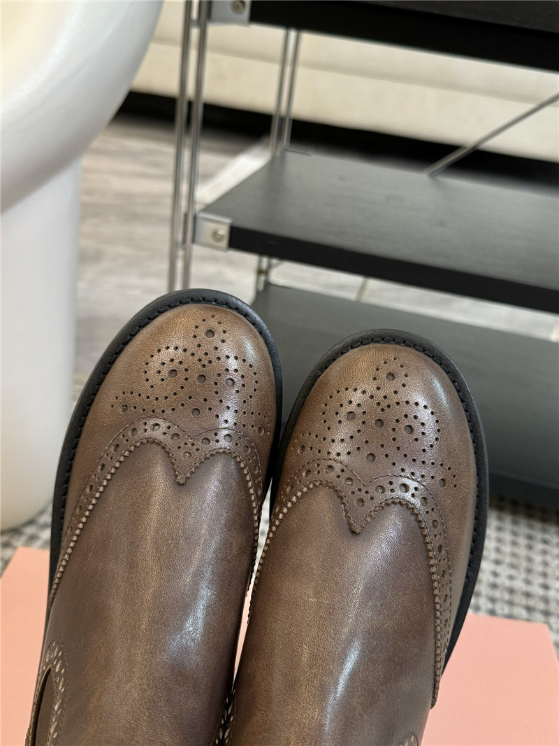 Miu Miu Chelsea Platform Ankle Boots