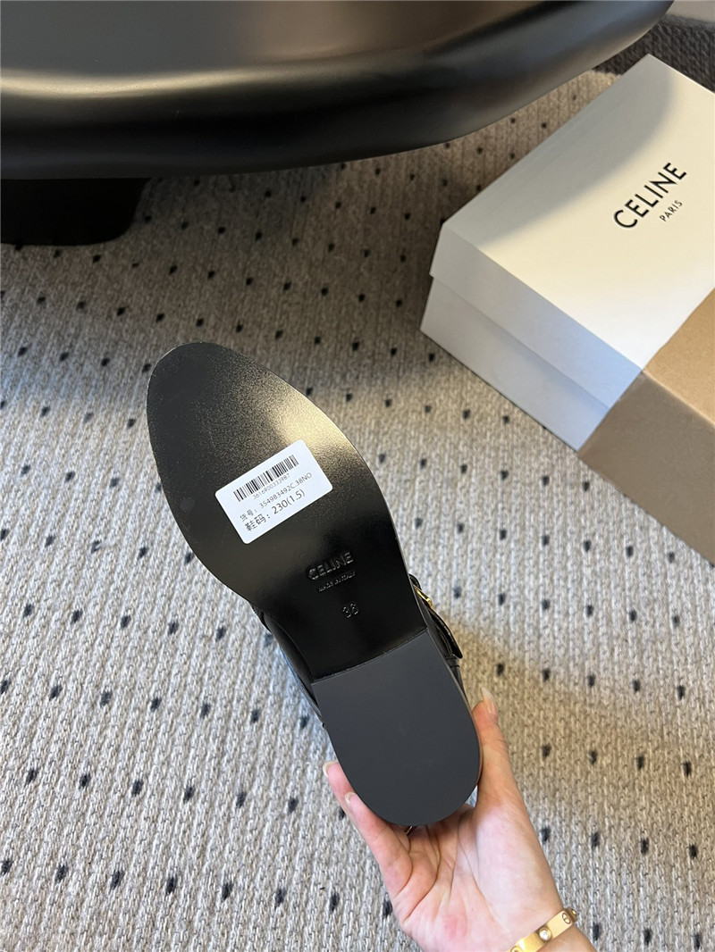 Ce1i*e lyra triple buckles boot in black